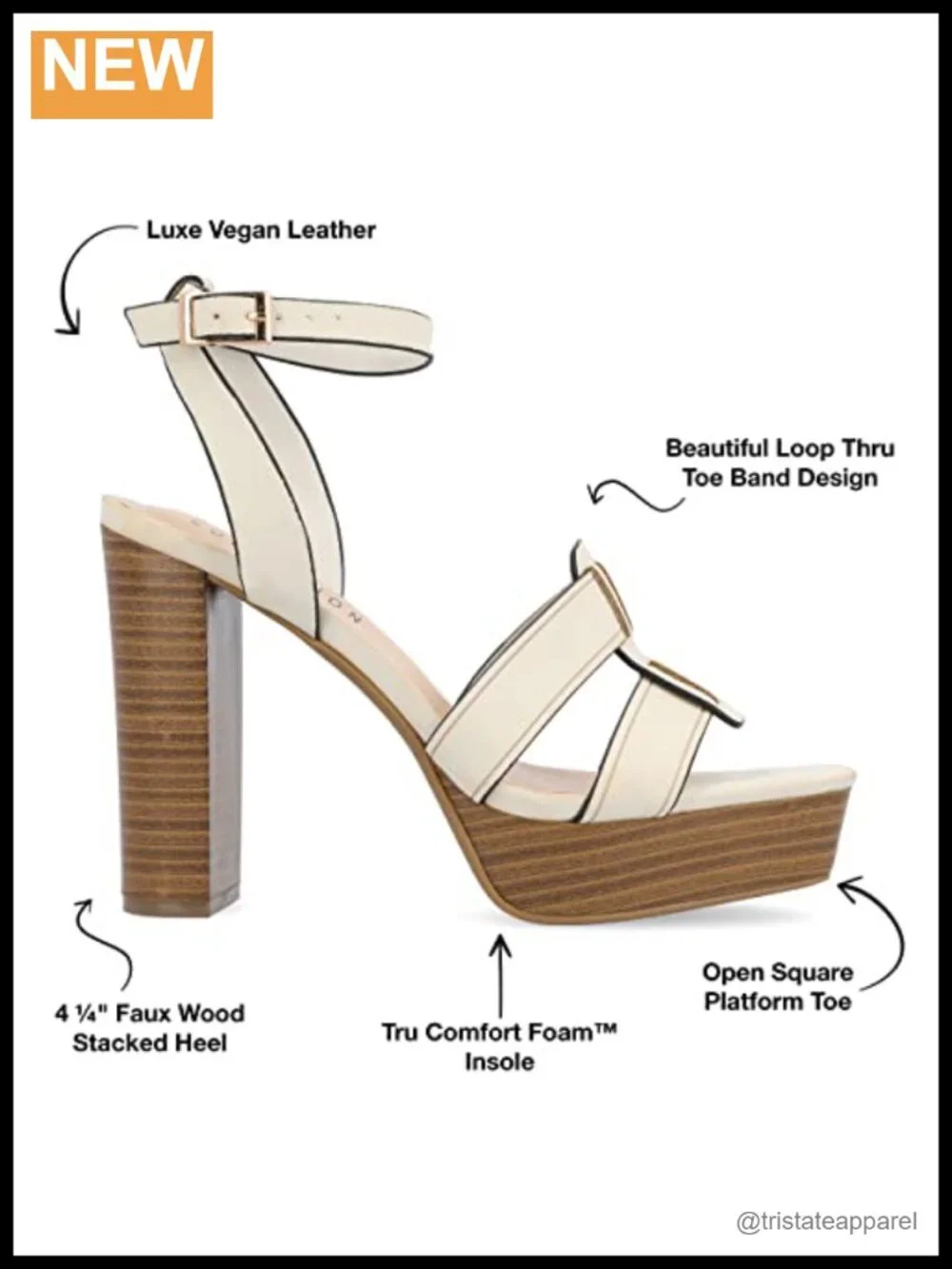 Journee Collection Mandilyn Women's Platform Ankle Strap Heels Faux Leather